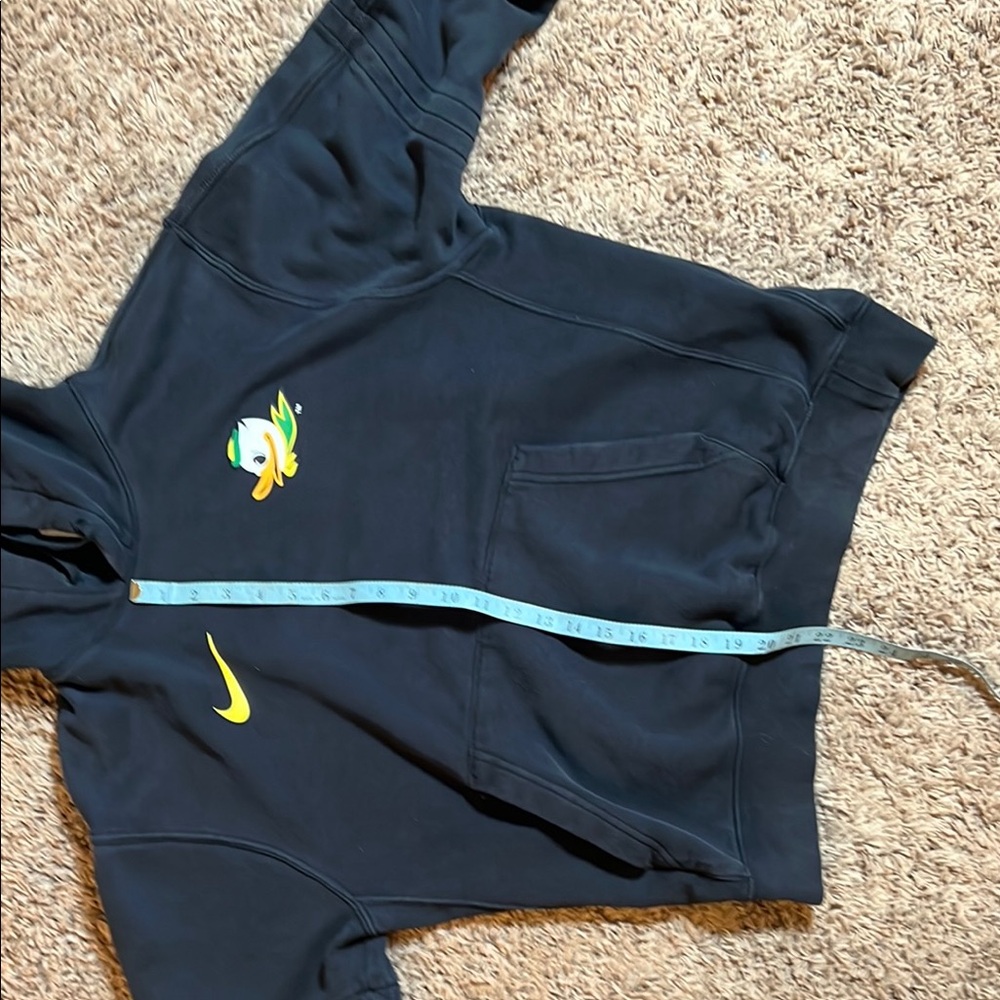 Nike Oregon Ducks Men’s Black and Yellow Sweatshirt Hoodie Size Medium - Picture 10 of 10